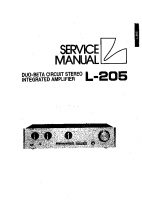 Luxman L-205-Service-Manual